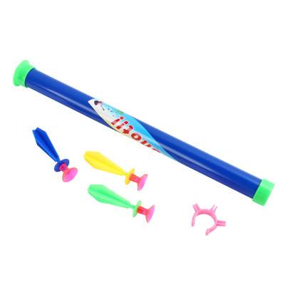 Children with darts multi -color household toy student gifts practice blowing, suction cup darts kindergarten small gifts push