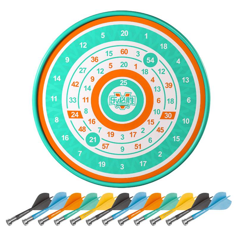 The darts inside the darts, the children's toy, magnetic magnet-sniffed steel, and the boys on the plate