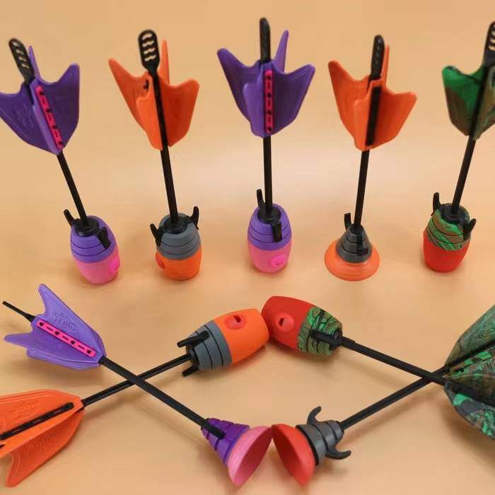 3 whistle arrows (random colour)