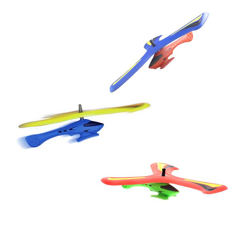 "Red" helicopter's triple-hub