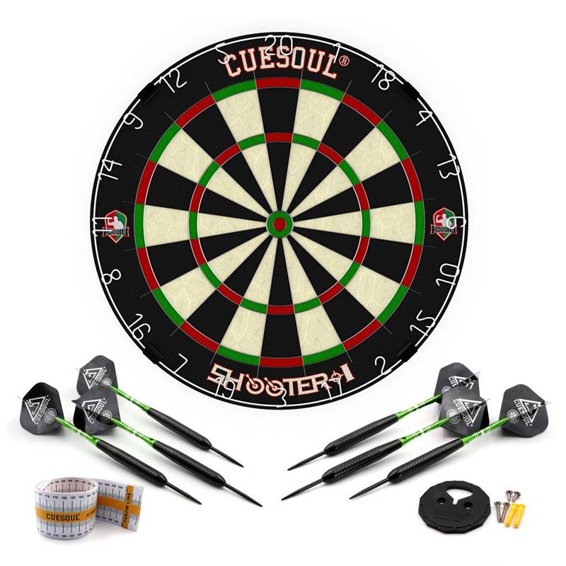 Professional hemp target international standard 18 -inch dart plate Kenya Qiongjie.com dart target set