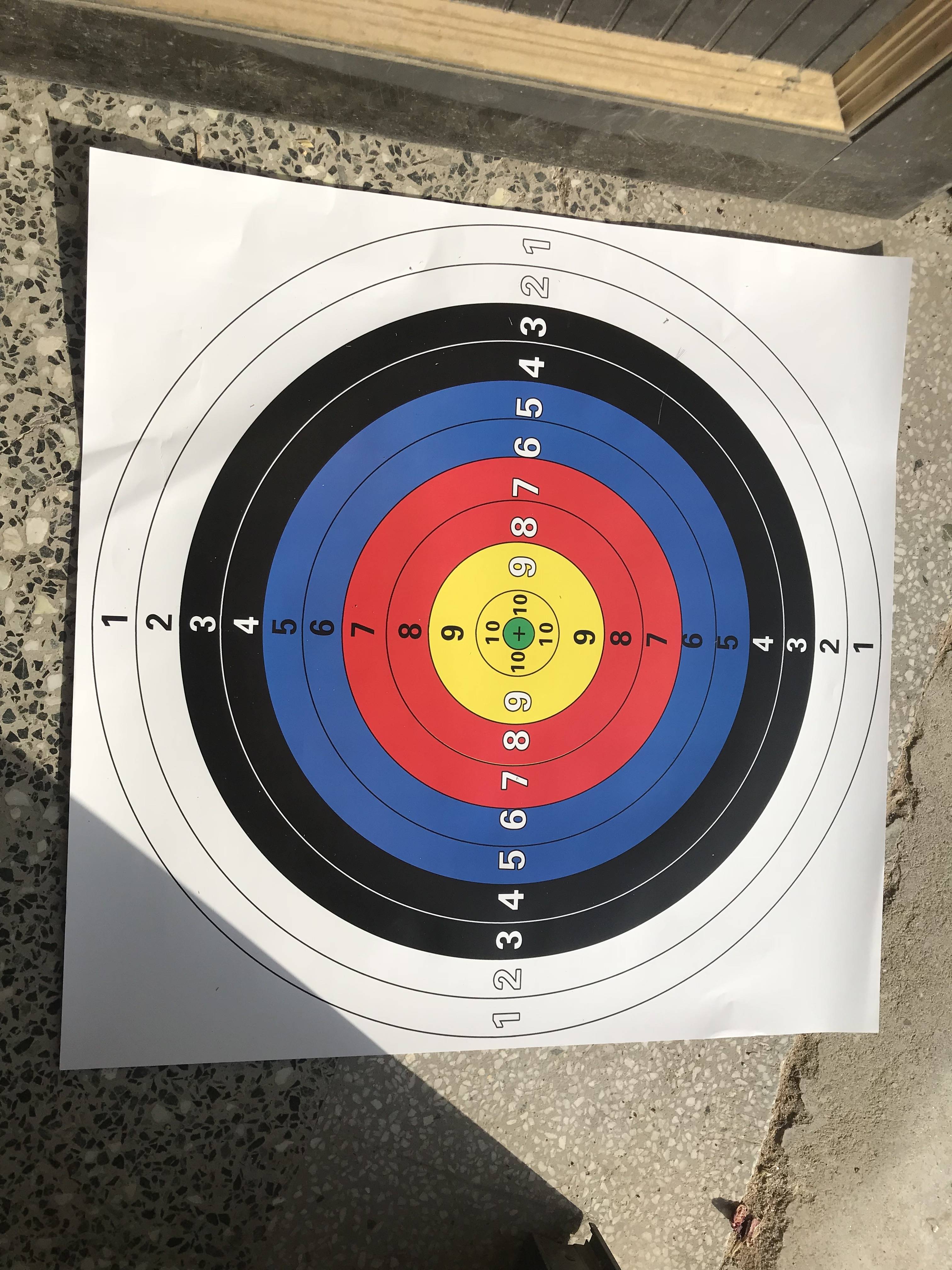 Archery equipment bow and arrow target anti -curved bow thick target paper bow and arrow sports universal target paper competitive bow and arrow accessories