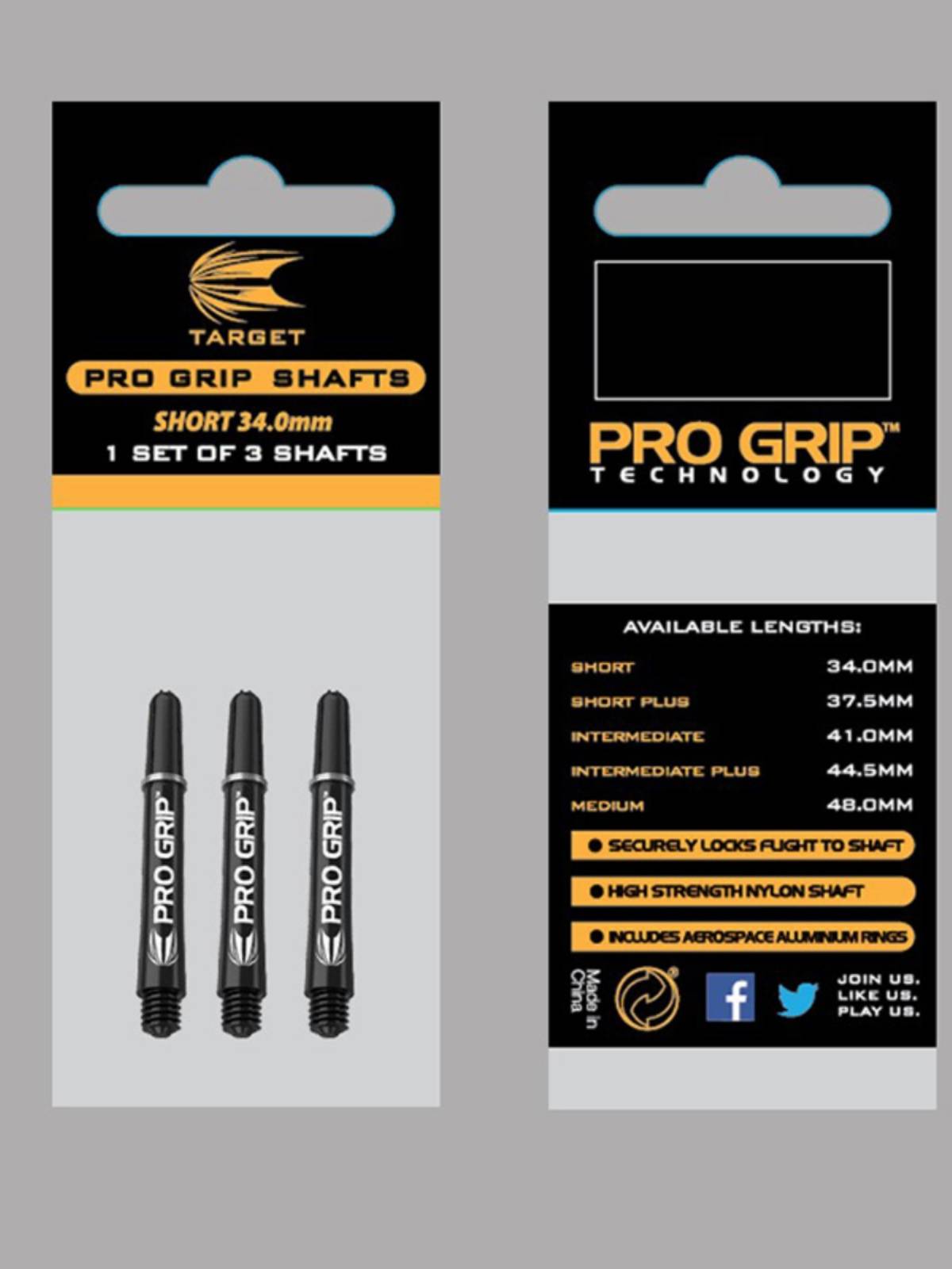 British Target brand competition practice dart dart rod dart rod 3 installed nylon rod Pro GRIP rod