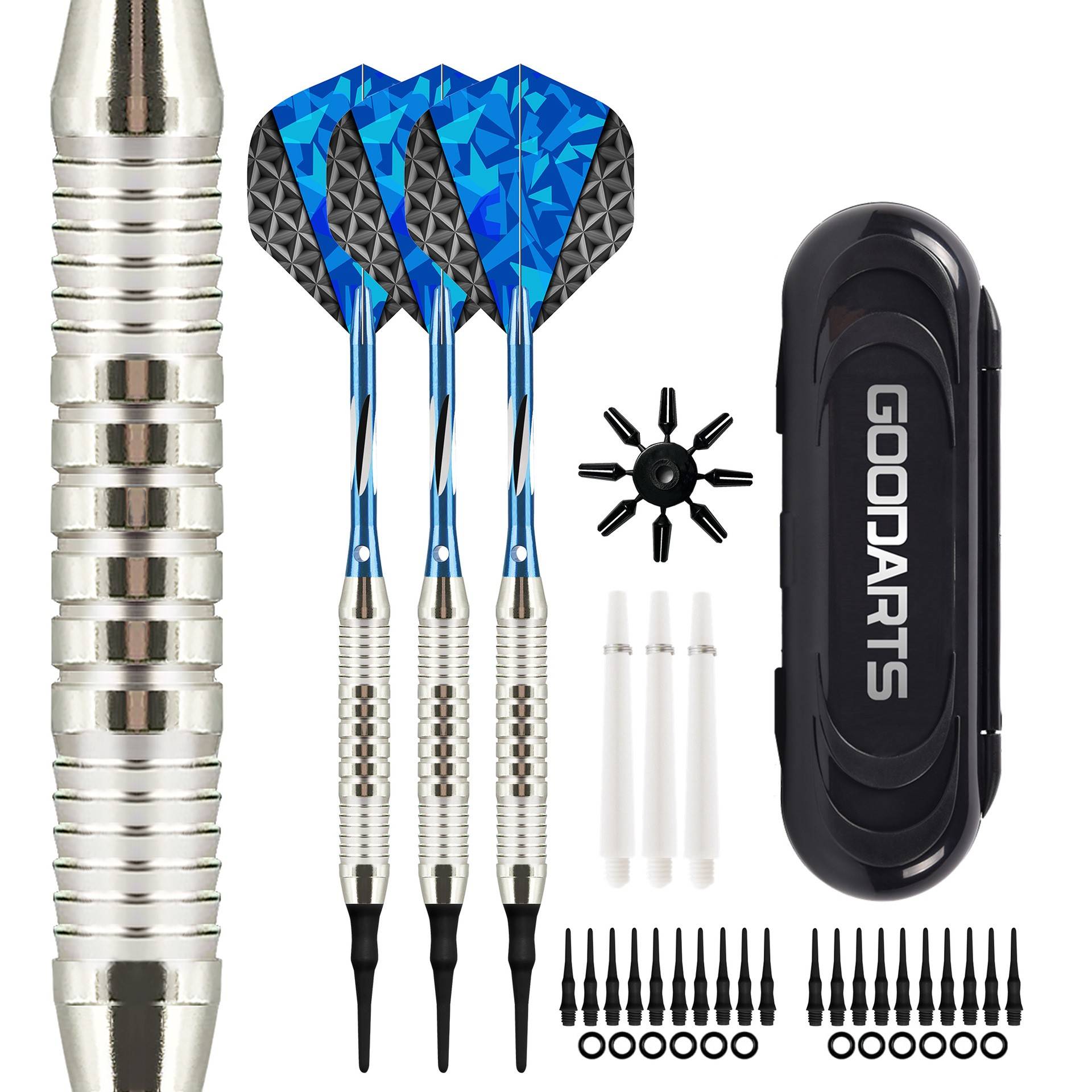 GOODARTS professional 18 grams of soft dart set darts electronic dart needle darts flying label cross -border