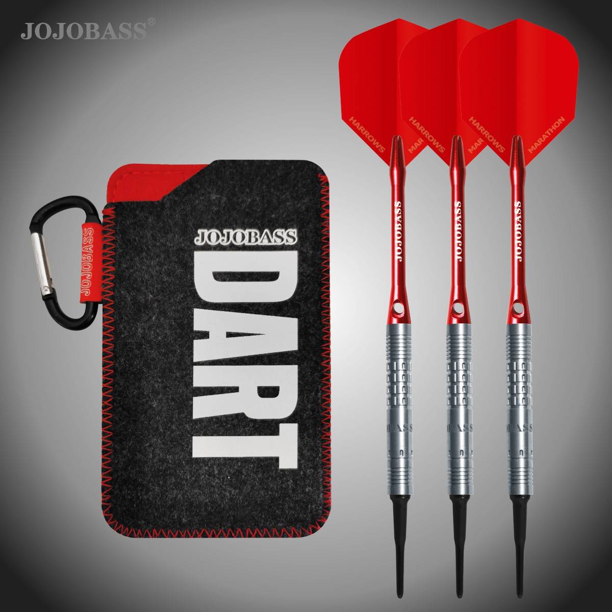 Official genuine Jojobass Suzaku professional competition soft dart darts, soft dart, tungsten steel electronic dart needle 18 grams