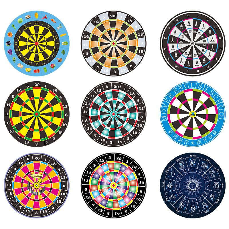 Magnetic drawing dart plate indoor needle 6 indoor activity lucky large turntable magnetic dart set set