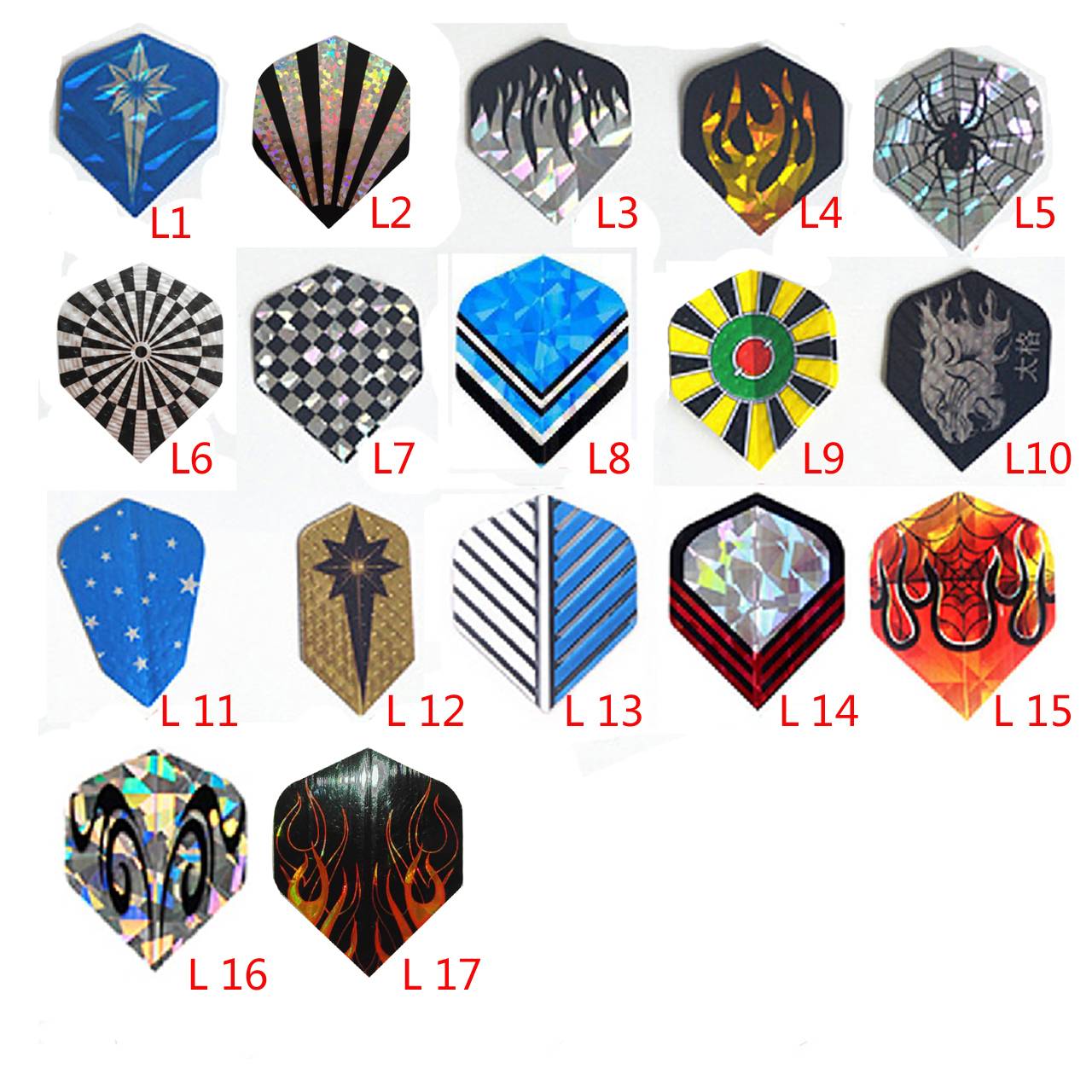 3 branches/group 22G gram stainless steel high -end professional dart needle pure handmade drawing line competition flying marked needle length 1