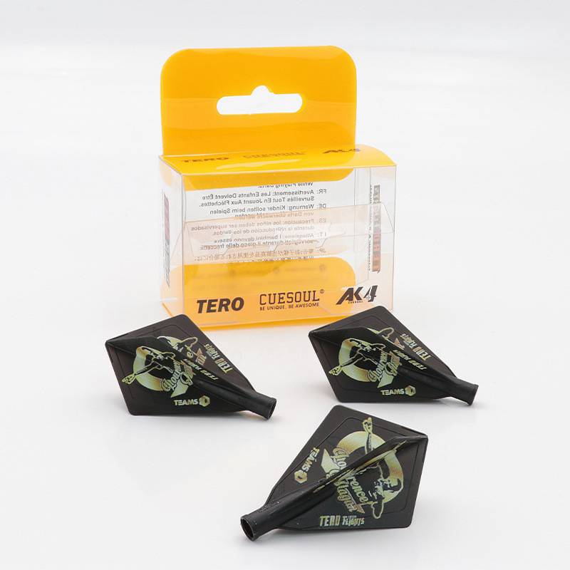 Professional competition combination split dart wing wing 360 rotation set jersey leaf fly label tail springs spring dart rod