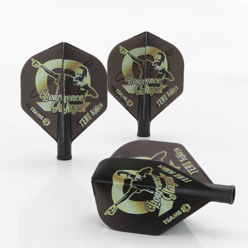 Professional competition combination split dart wing wing 360 rotation set jersey leaf fly label tail springs spring dart rod
