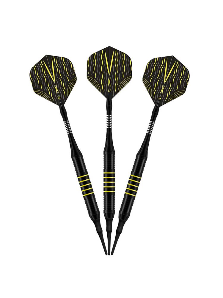a professional competition for darts with three electric darts and darts