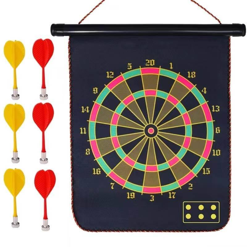 The darts set, the magnetic darts race, the children's body darts, the metal magnets