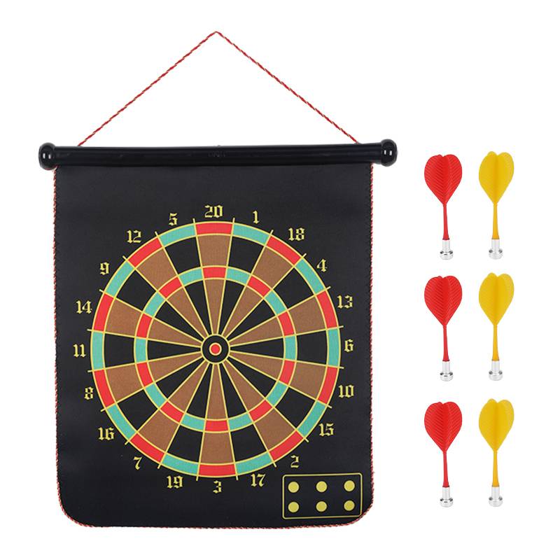 Adult magnetic dart plate set Dart competition Fitness Children's indoor safety flying label dart target absorbing iron stone magnet