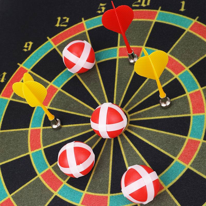 Adult magnetic dart plate set Dart competition Fitness Children's indoor safety flying label dart target absorbing iron stone magnet