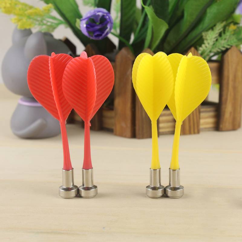 Children's double -sided magnetic dart target disk set toy special dart needle needle big suction room