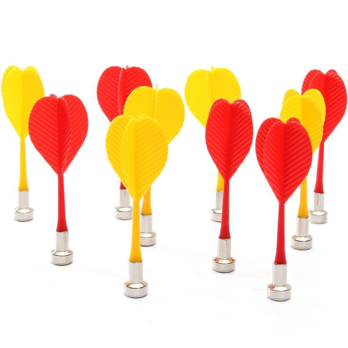 Children's double -sided magnetic dart target disk set toy special dart needle needle big suction room