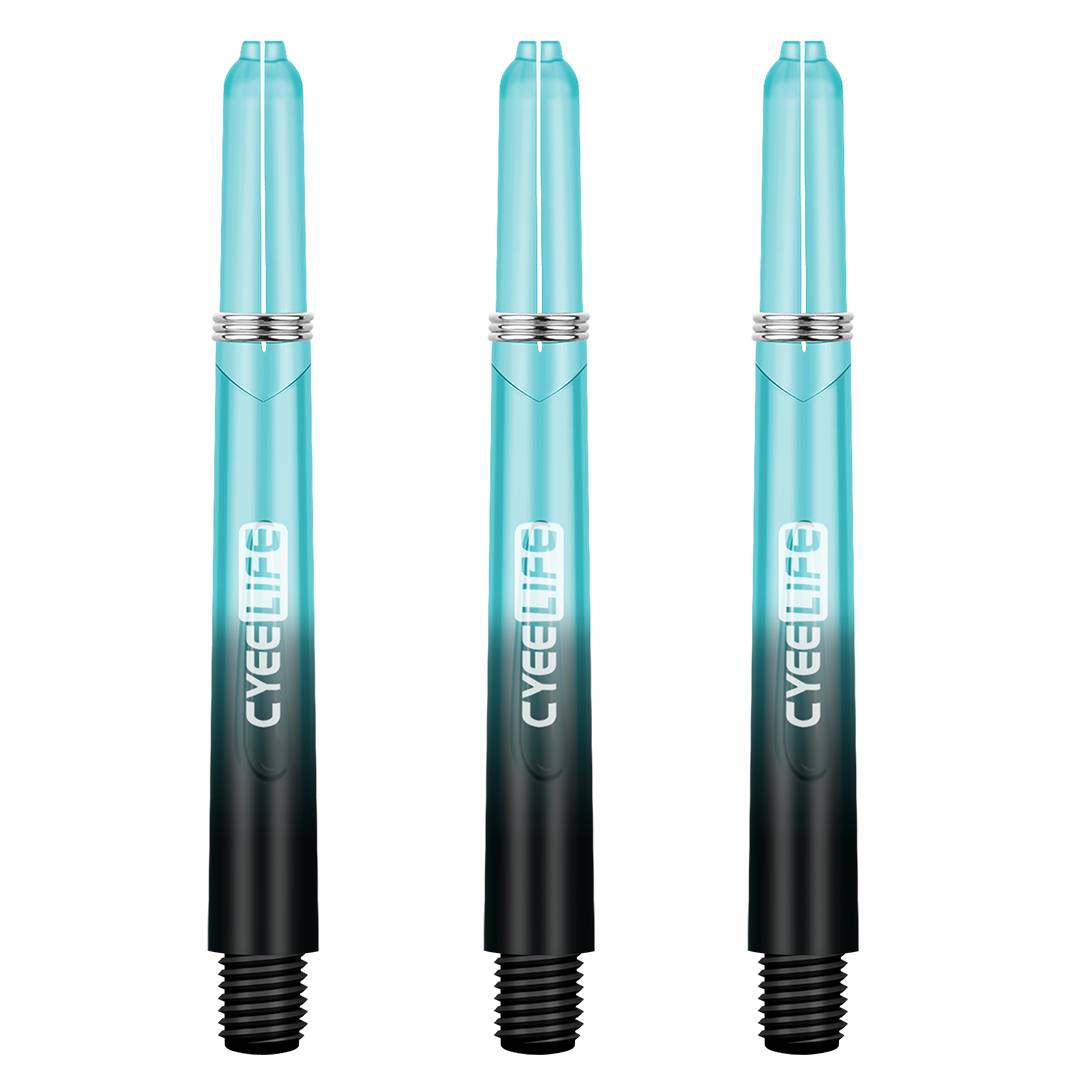 Cyan Gradient 3 Bins