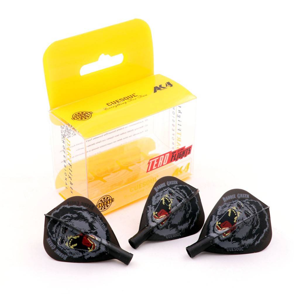Combination combination split dart rod wing 360 rotating water drop type X -shaped dart leaves flying label tail spring dart rod