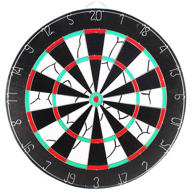 Professional competition dart target set Household flying label disk Fitness room fitness target thickened shooting target