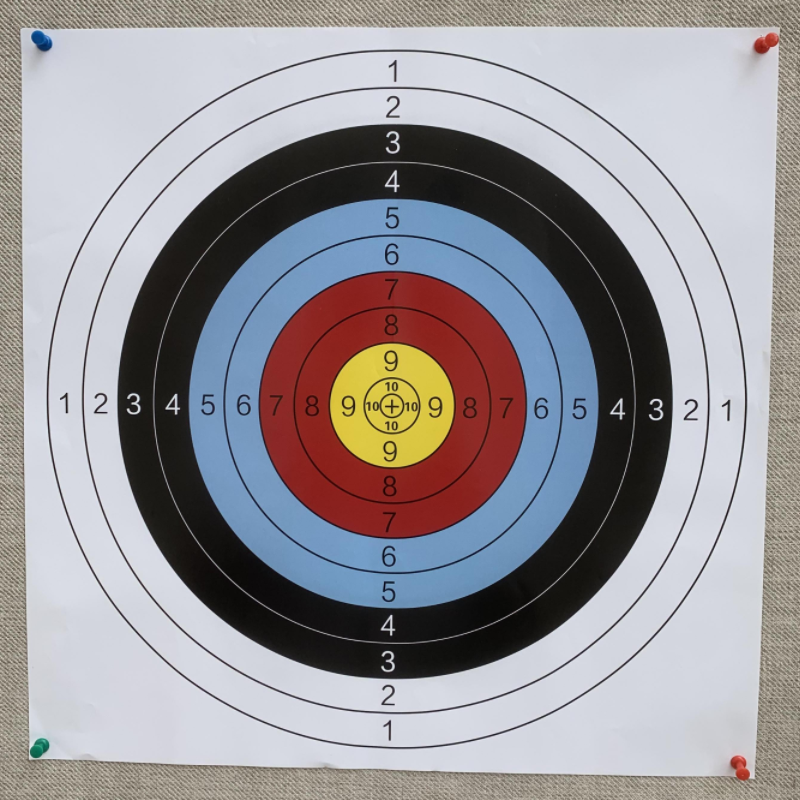 40 centimeters of all-round target paper, 100 sheets