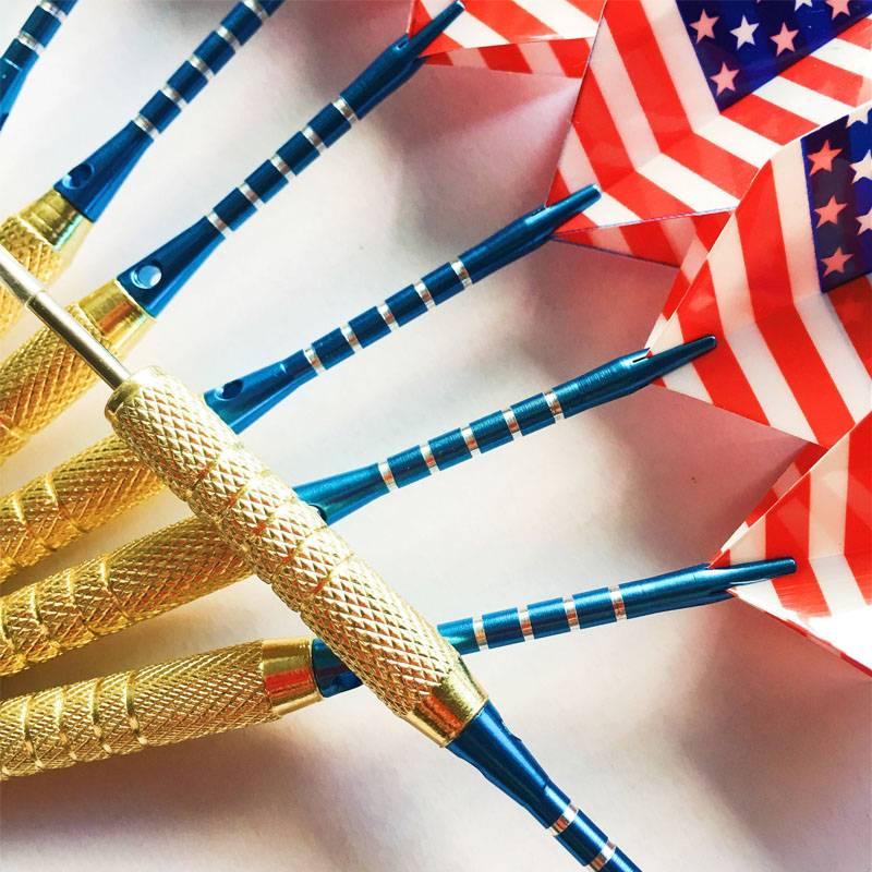Aluminum darts, 18 grams of metal darts, and needle-resistant darts, and a hard-fitted darts set