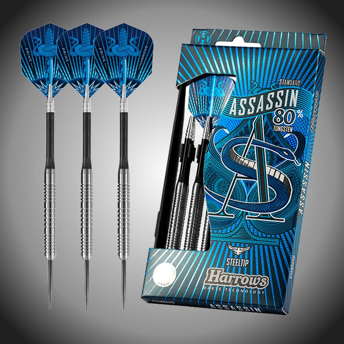 Official genuine Harrows Harouz ASSASSIN professional competition tungsten steel dart needle straight hard dart