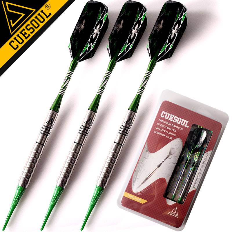 CUESOUL/Q o 3 -filled tungsten steel competition -class flying label bar club indoor professional soft target electronic darts