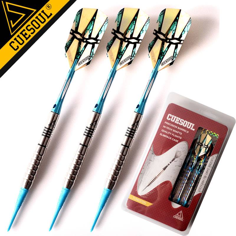 CUESOUL/Q o 3 -filled tungsten steel competition -class flying label bar club indoor professional soft target electronic darts