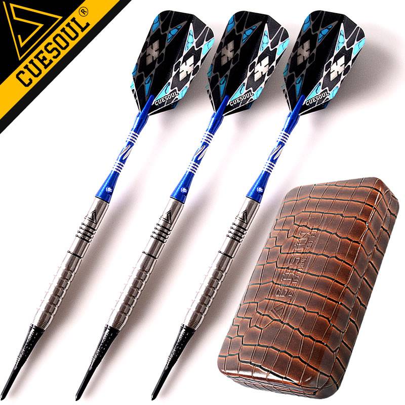 CUESOUL/Q o 3 -filled tungsten steel competition -class flying label bar club indoor professional soft target electronic darts