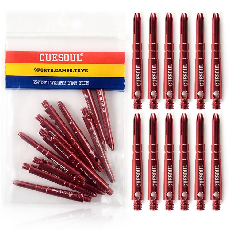 CUESOUL/Q o 12 filled 2BA snail dart rod flying coordinates aluminum rod professional competition class dart accessories