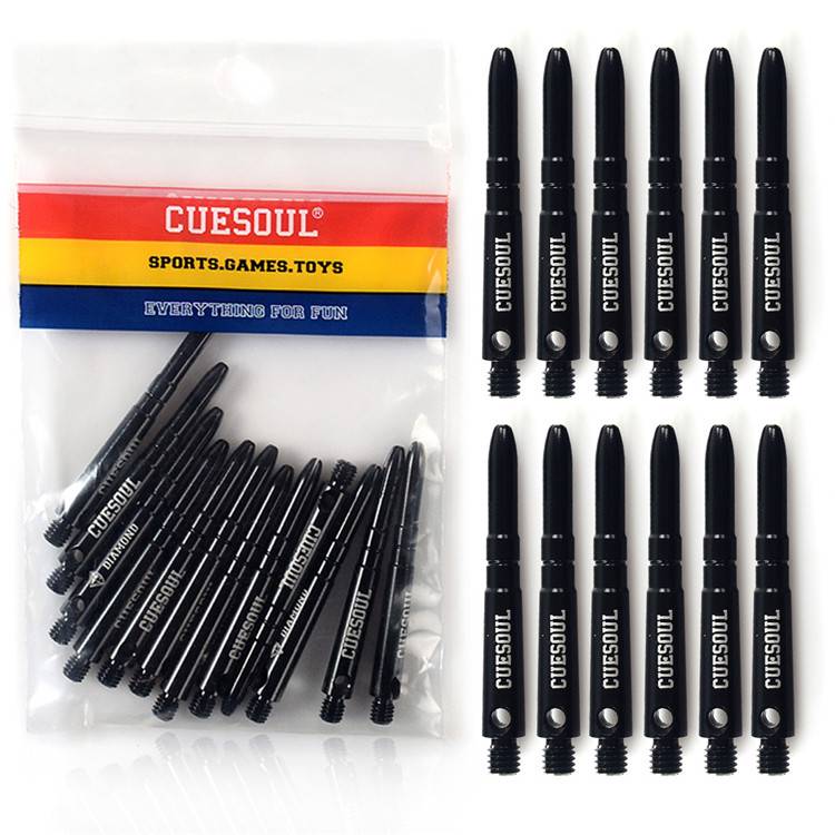 CUESOUL/Q o 12 filled 2BA snail dart rod flying coordinates aluminum rod professional competition class dart accessories