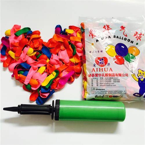 Balloons (500) + cylinders