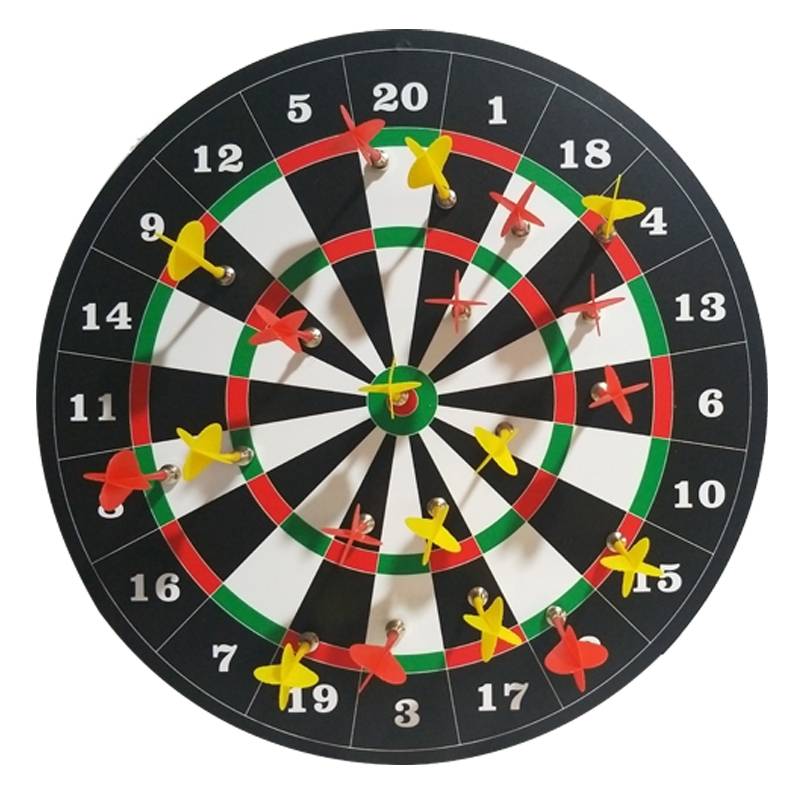 Customized wall -mounted magnetic dart plate Children's puzzle toy game family office magnetic dart turntable
