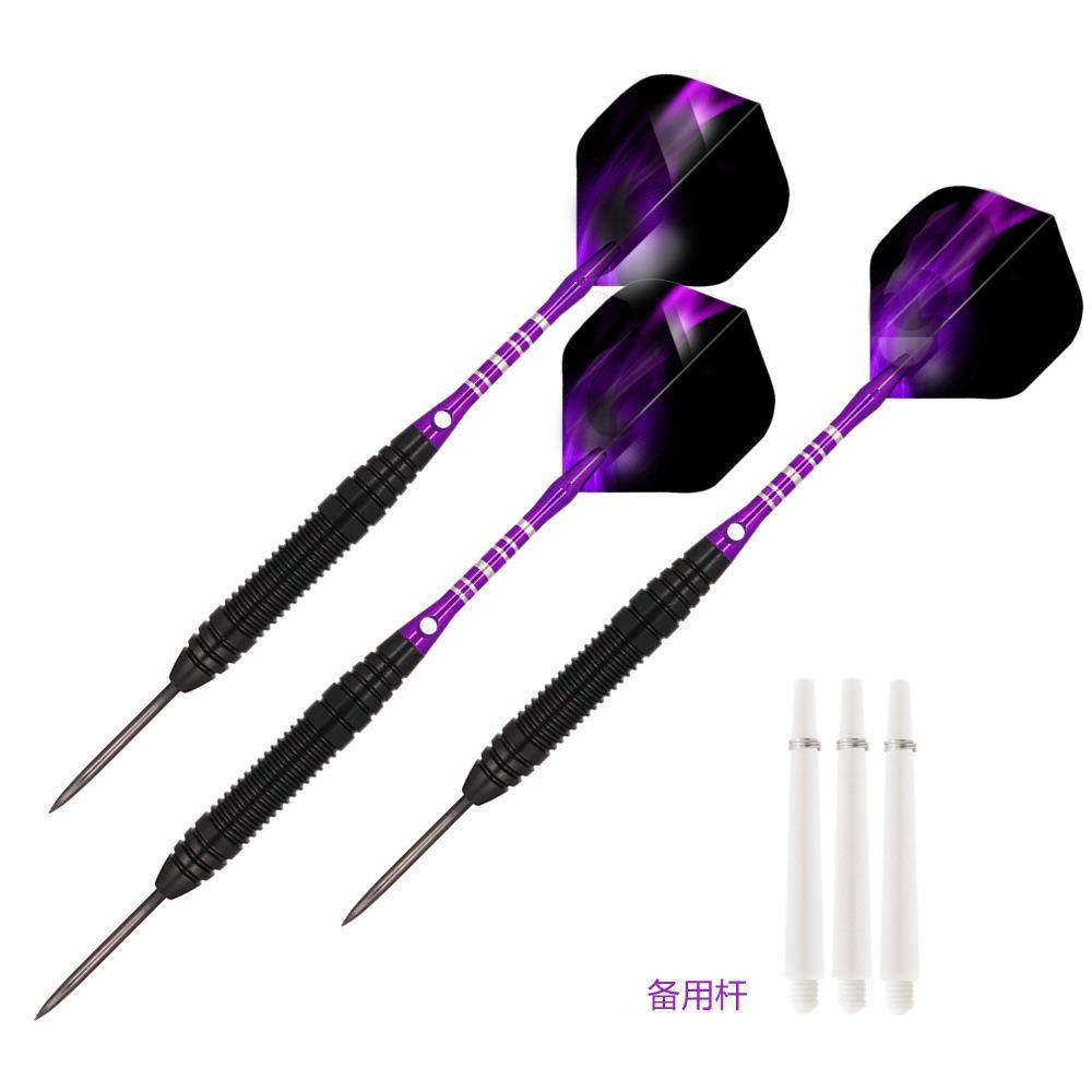 23G Electric Polytes Black Falling Aluminum Alloy Competition Dart Dart Needle Oval Plastic Dart Box 3 Set 96G