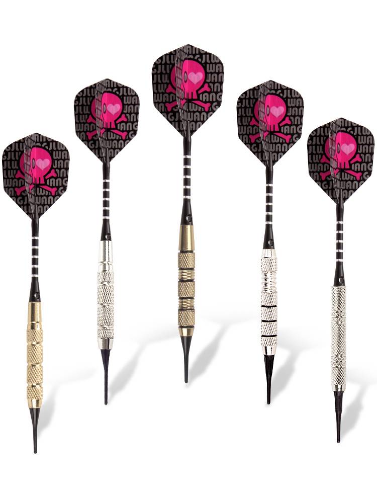 Jianli Wang Feller Dart Dart Pin Soft Professional Plastic Soft Turbus Training Dard Practice Electronic Flying Standard Dedicated