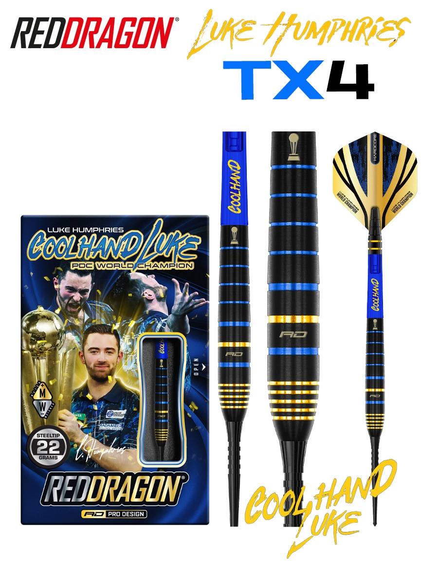 Reddragon Red Dragon New Product Luke Humphries TX4 Software Professional Competition Dart Dart