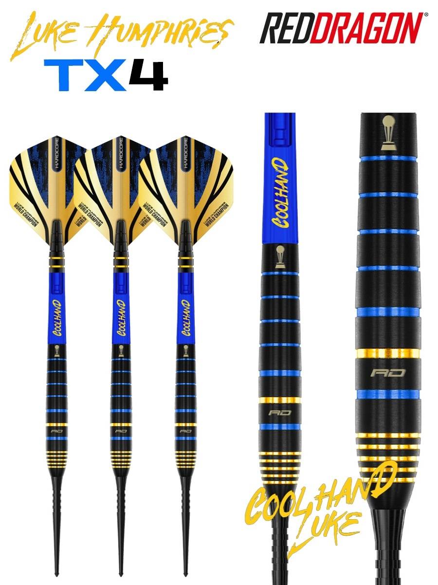 Reddragon Red Dragon New Product Luke Humphries TX4 Software Professional Competition Dart Dart