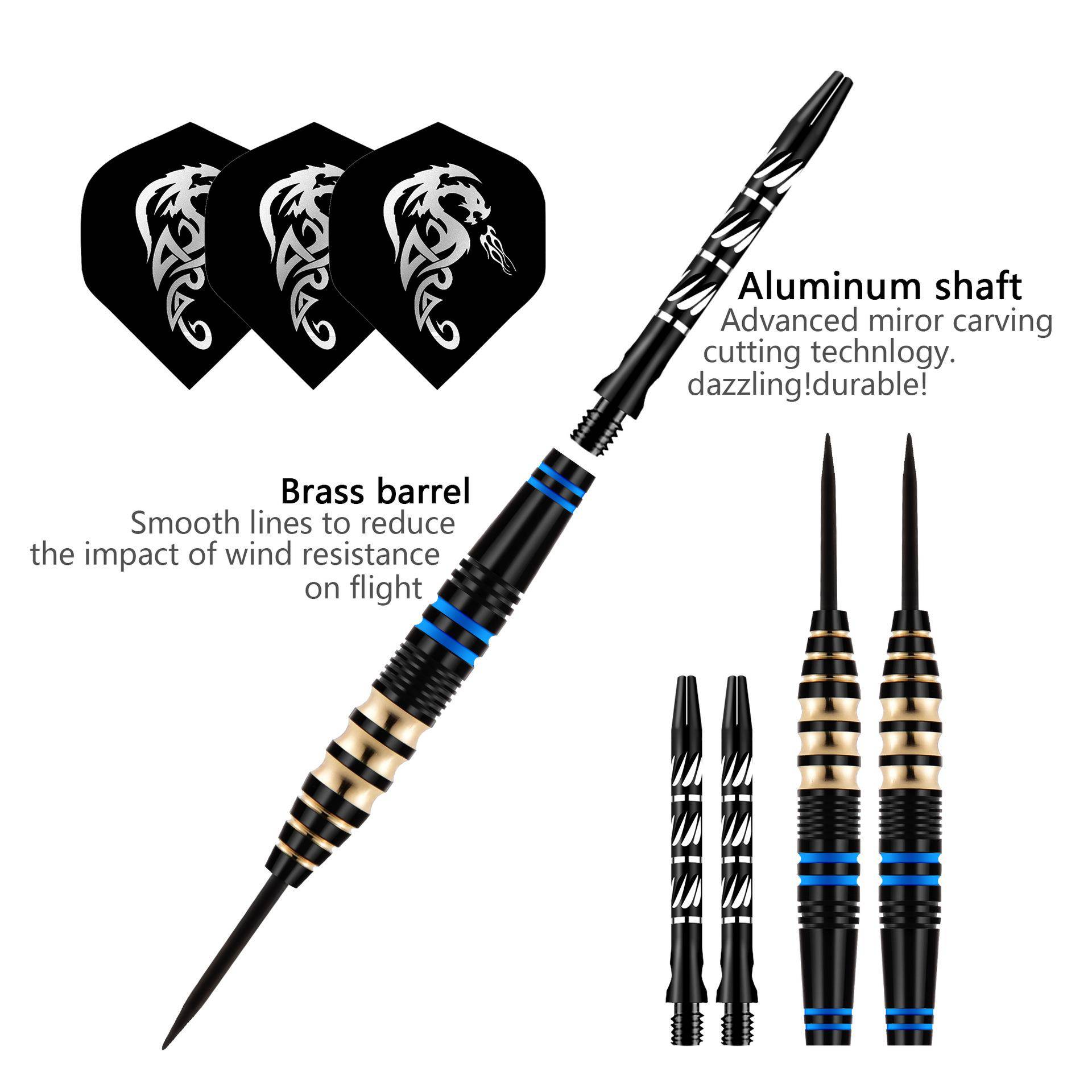 bronze darts 23g specialty training darts for straight-sellers