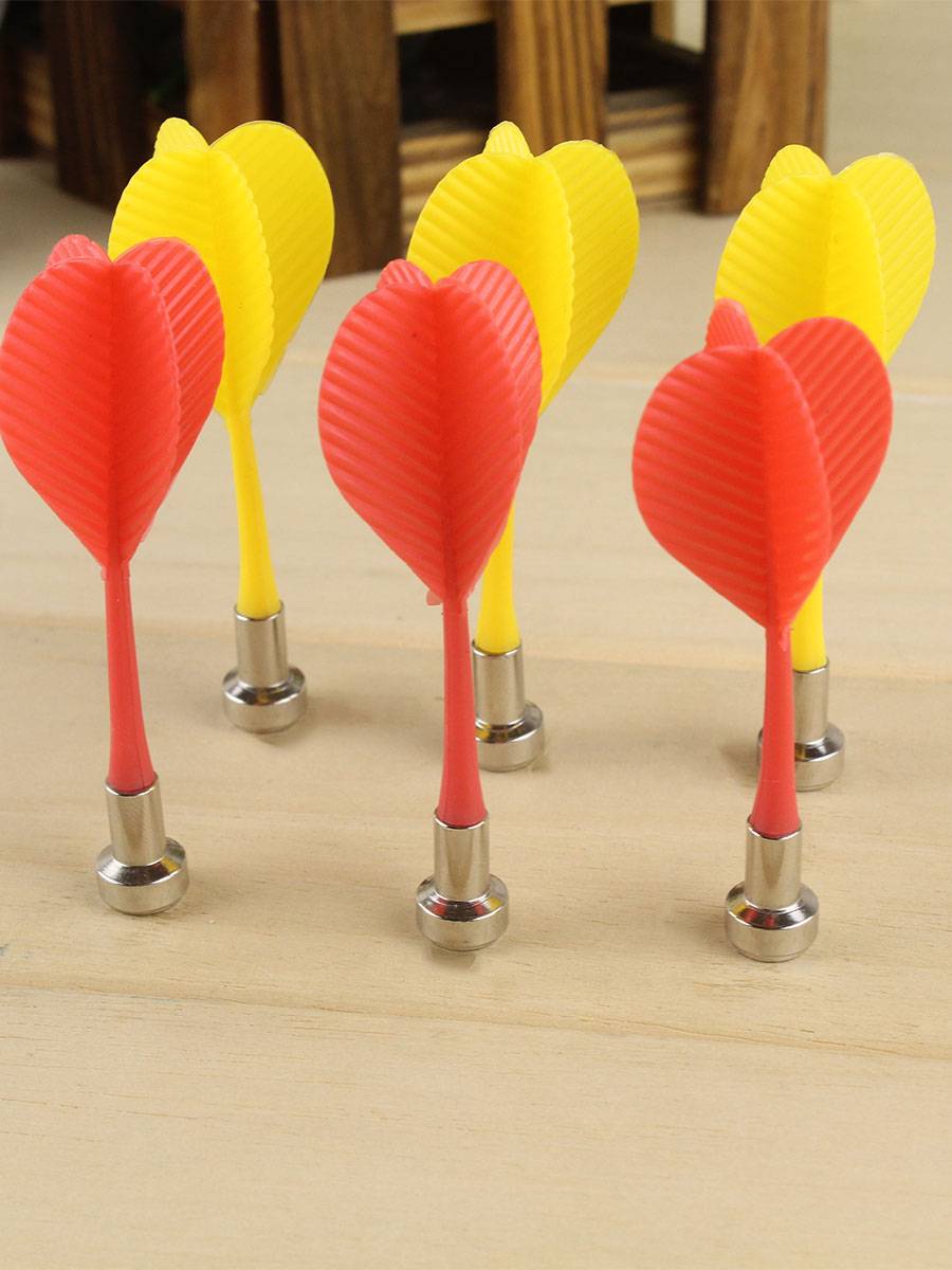Safe double -sided magnetic dart target disk set Special needle kindergarten toy lottery props activity prize
