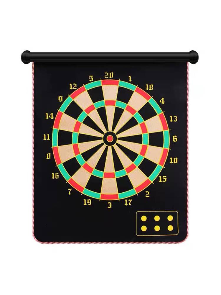 Children's indoor toy team competition for special magnetic dart disk sets of 12 -inch 9 -piece ejection throw magnetic