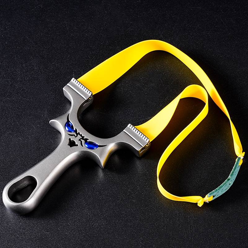 (Dragon tooth Little Monster) Stainless steel line cuts fast pressure to avoid flat rubber bands, straight, high -precision quasi -tooth slingshot