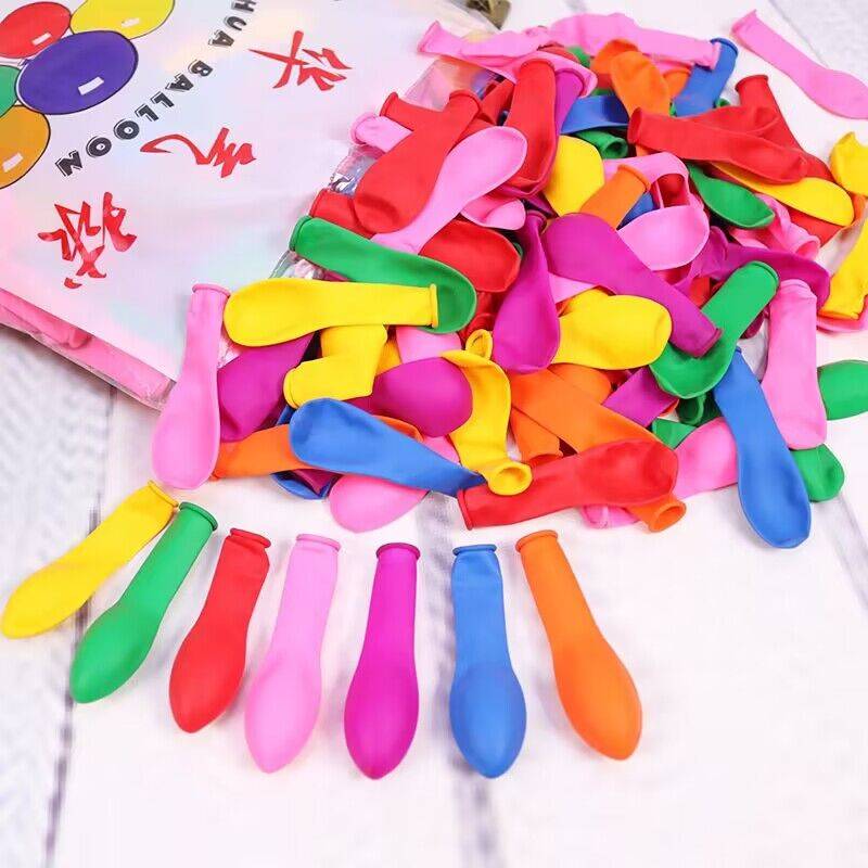 1 pack of balloons (500)