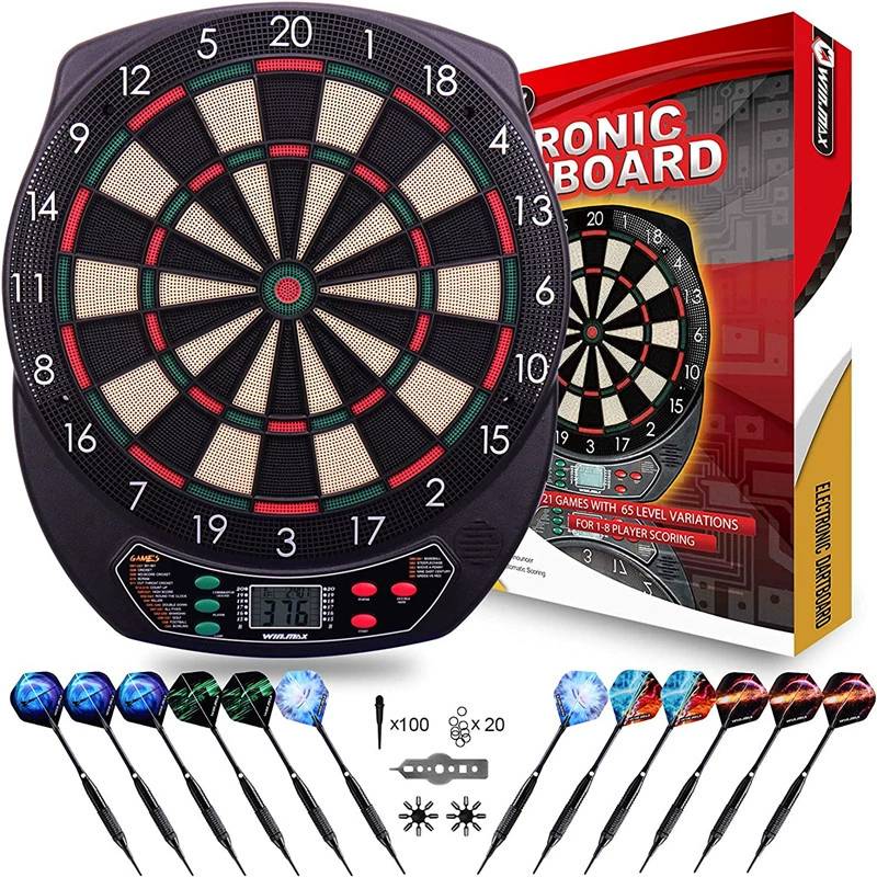 WinMAX professional competition soft electronic dart set set of home leisure automatic score can be battery