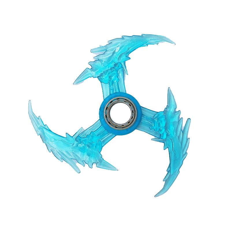 Children's dart toys Boys Plastic Crystal Crystal Weapon Bearing Rotary Weapon Model Model Primary School Students Popularity