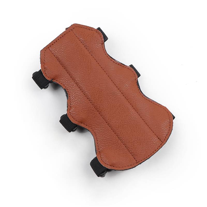 Anti -vocabular bow arm care, archery arrow arrow arrow armor cowhide edge corners leather arm protection finger contest accessories