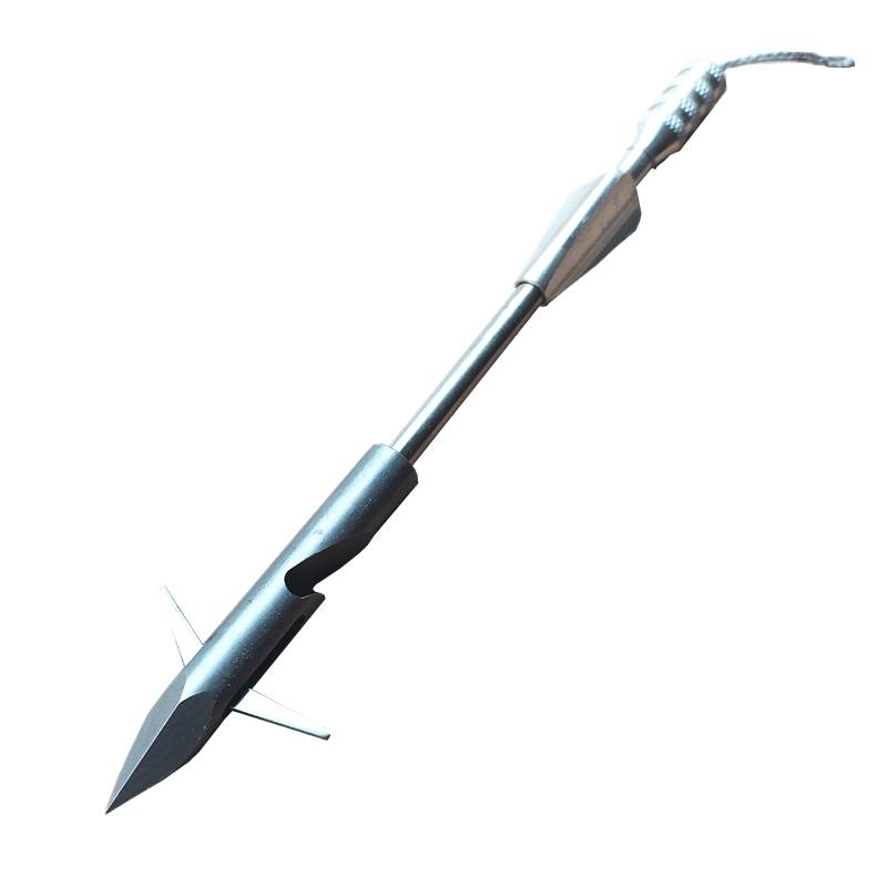 Three -edge wolf tooth Flying shark slingshot Fish Dart Dart willow leaf hunting deep -water nightmare bar fish needle pierced armor