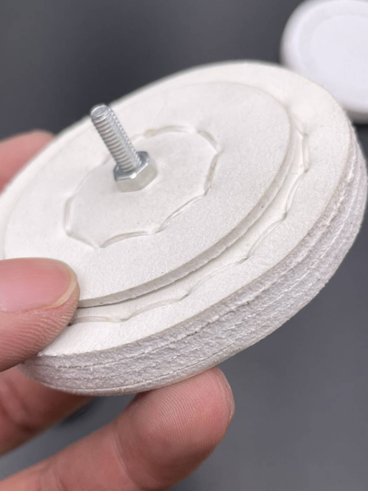 Slingshot target heart resistance thickened ultra -fiber target silicone handmade round competition target machine special target box
