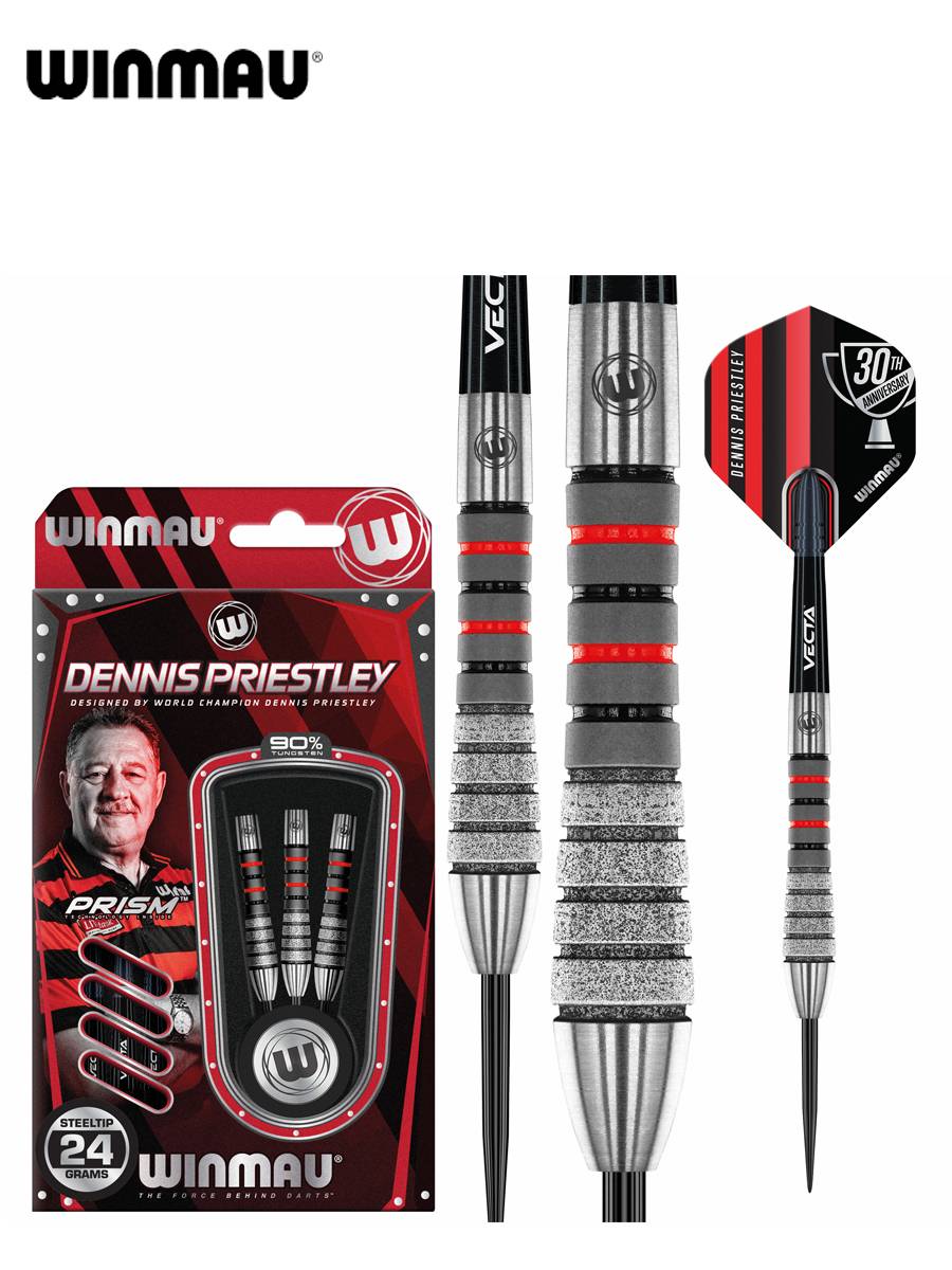WinMau Wima Dennis Priestley Diamond 94 30th Anniversary Professional Hard Fighting Dart Dart