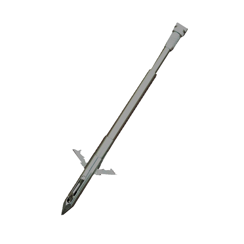 A fish dart shoots a fish dart with a slingshot on a fish dart with 440 steel and 430 grams of leather darts
