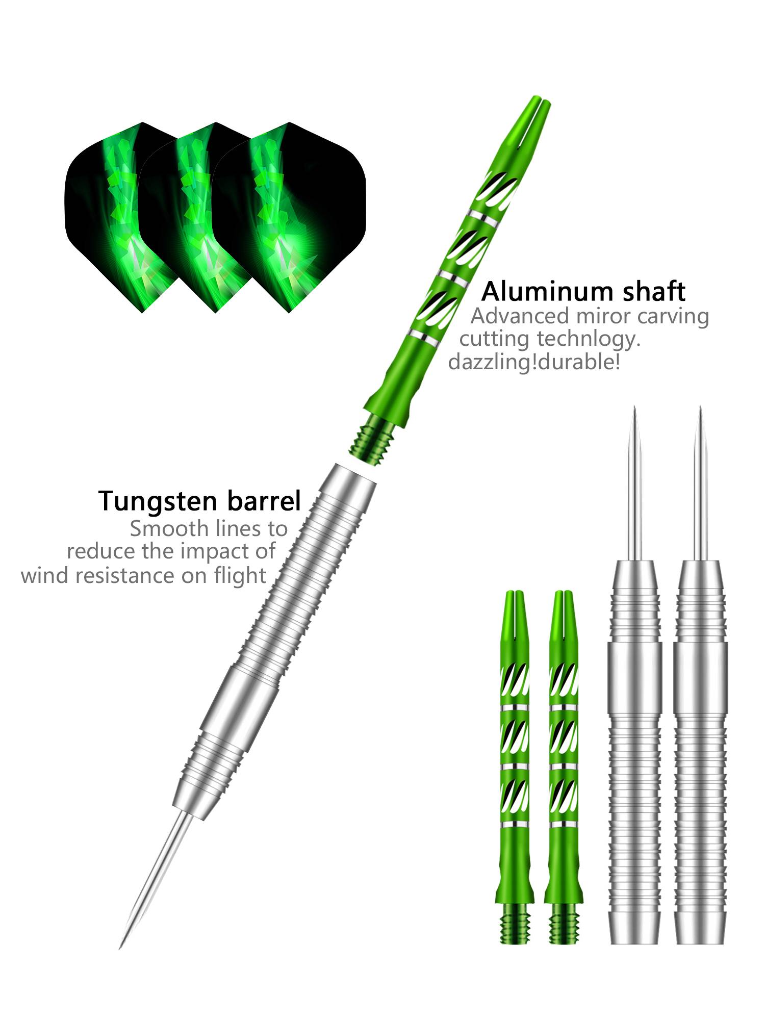 Goodarts official genuine high -end professional competition 24g tungsten steel dart dart boy gift club college students