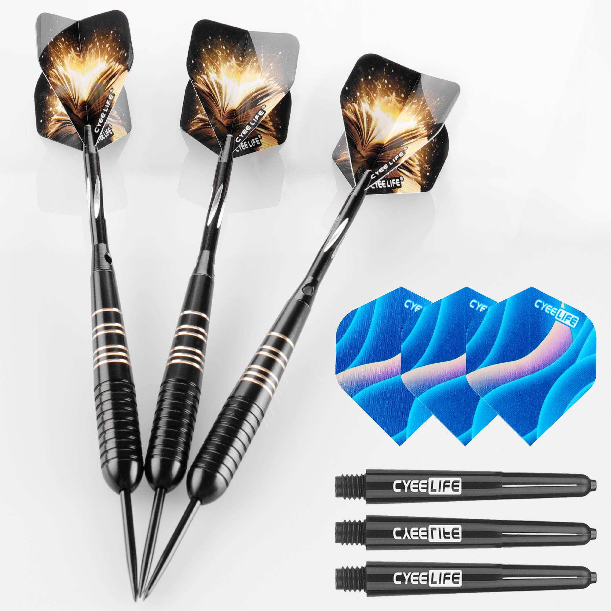 Cyeelife 26G hard dart steel needle home entertainment exercise competition resistance and falling pure copper hard flying